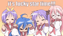 Itsluckystartime Lucky Star Time GIF - Itsluckystartime Lucky Star Time Tiff Likes Lucky Star GIFs