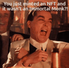 Immortal Monks Liotta Laugh GIF