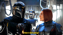 The Mandalorian Hows That Going GIF - The Mandalorian Hows That Going Mando GIFs