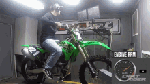 Dyno Test Dirt Rider GIF - Dyno Test Dirt Rider Motorcycle GIFs