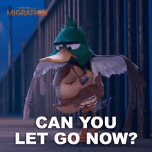 Can You Let Go Now Gwen Mallard GIF - Can You Let Go Now Gwen Mallard Dax Mallard GIFs