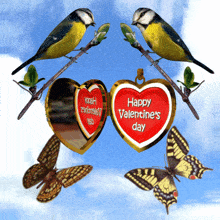 Happy Valentine'S Day I Love You GIF - Happy Valentine'S Day I Love You Butterflies GIFs