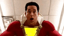 Shocked Shazam GIF - Shocked Shazam Zachary Levi GIFs