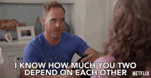 You Two Depend On Each Other Ethan Embry GIF