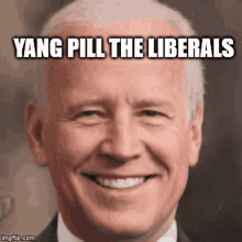 Andrew Yang Joe Biden GIF - Andrew Yang Joe Biden Yang Pill GIFs