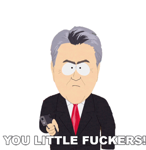 You Little Fuckers Jay Leno Sticker - You Little Fuckers Jay Leno South Park Stickers