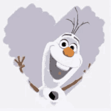 Olaf Smile GIF - Olaf Smile Blow Kiss GIFs