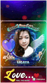 a picture of a woman with the name ligaya