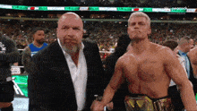 Triple H Cody Rhodes GIF - Triple H Cody Rhodes Wwe Wrestlemania Xl GIFs