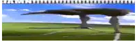 a picture of a giant robot flying over a grassy field with a caption that says jawin !!!