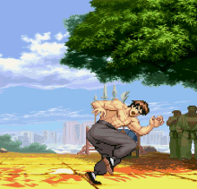 Street Fighter Alpha Fei Long GIF - Street Fighter Alpha Fei Long Spin Kick GIFs