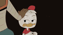 Dont Touch Me Huey Duck GIF - Dont Touch Me Huey Duck Ducktales2017 GIFs