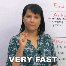 Very Fast Rebecca GIF - Very Fast Rebecca Engvid GIFs