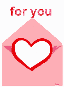 For You Heart GIF - For You Heart Mail GIFs