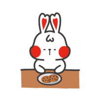 White Rabbit Sticker - White Rabbit Cookies Stickers