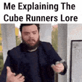 Cube Runners Explaining GIF - Cube Runners Explaining Lore GIFs