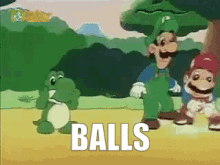 Yoshi P Balls GIF - Yoshi P Balls Ytp GIFs