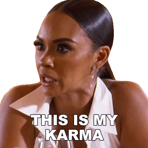 This Is My Karma Evelyn Lozada Sticker - This Is My Karma Evelyn Lozada Basketball Wives Stickers