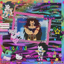 a picture of raditz from dragon ball z with the caption you deserve so much love emo