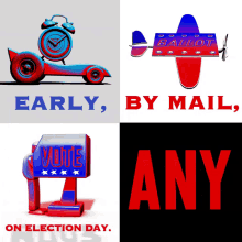 Early Vote Early Voting GIF - Early Vote Early Voting Vote By Mail GIFs
