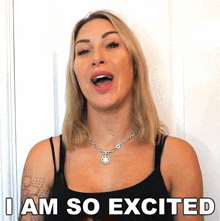 I Am So Excited Tracy Kiss GIF - I Am So Excited Tracy Kiss I Am Thrilled GIFs