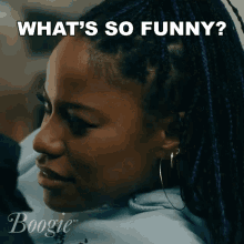 Whats So Funny Eleanor GIF - Whats So Funny Eleanor Boogie GIFs