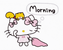 Hello Kitty Morning GIF