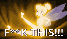 Tinkerbell Fuck This GIF
