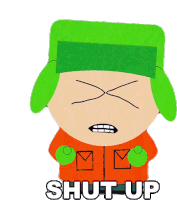Shut Up Kyle Broflovski Sticker - Shut Up Kyle Broflovski South Park Stickers