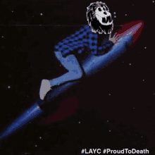 Layc Lazy Ape Yacht Club GIF - Layc Lazy Ape Yacht Club Proud To Death GIFs