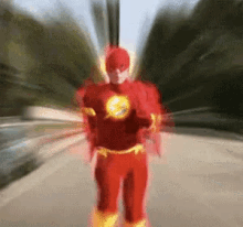 Flash Superhero GIF