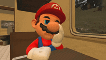 Smg4 Mario GIF - Smg4 Mario Bored GIFs