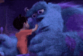 monsters inc hug sully sad boo