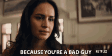 Because Youre A Bad Guy Youre Bad GIF - Because Youre A Bad Guy Youre Bad Youre Not A Nice Guy GIFs