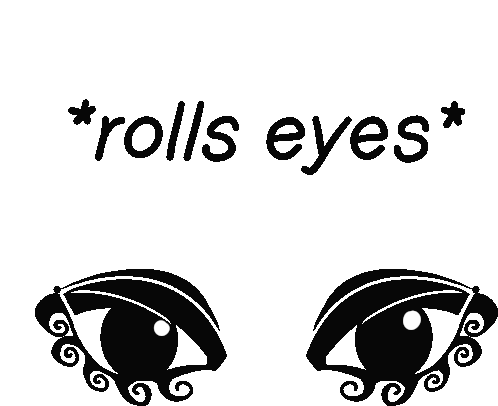 Abiera Eye Roll Sticker - Abiera Eye Roll Rolling Eyes Stickers