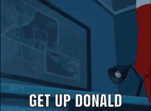 Get Up Donald Donald GIF - Get Up Donald Donald Donald Invincible GIFs