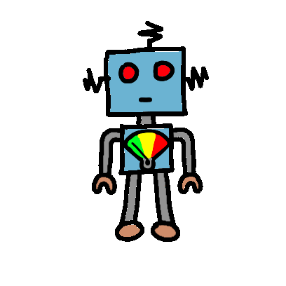 Robot Angry Sticker - Robot Angry Annoyed Stickers