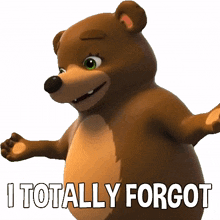 i totally forgot bella the bear blippi wonders educational cartoons for kids it slipped my mind i didnt remember it