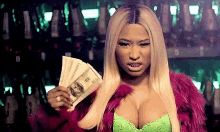 Money Dollar Bills GIF - Money Dollar Bills Nicki Minaj GIFs
