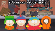You Heard About That Eric Cartman GIF - You Heard About That Eric Cartman Kyle Broflovski GIFs