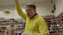 Vghs Wait In The Car Brian GIF - Vghs Wait In The Car Brian Protecting GIFs