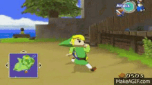 Link Zelda GIF - Link Zelda Cartoon Run GIFs