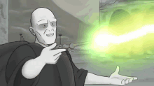 Pointing My Wand GIF - Harry Potter Lord Voldemort Animation GIFs