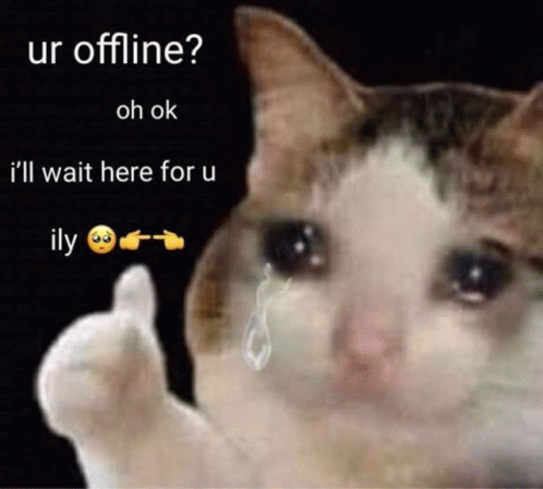 I Love You When You Are Offline GIF - I Love You When You Are Offline ...