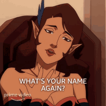 Whats Your Name Again Vexahlia GIF - Whats Your Name Again Vexahlia The Legend Of Vox Machina GIFs