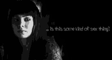 Kenzi Lost Girl GIF - Kenzi Lost Girl Is That Some Kind Of Sext Thing GIFs