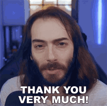 Thank You Very Much Wulff Den GIF - Thank You Very Much Wulff Den Ty GIFs