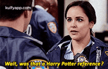Wait, Was That A Harry Potter Reference ?.Gif GIF - Wait Was That A Harry Potter Reference ? B99 GIFs