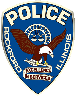 Police Rockford Sticker - Police Rockford Stickers