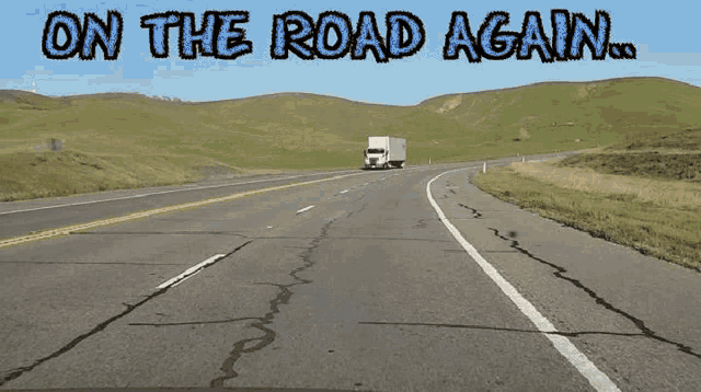 On My Way On The Road Again GIF - On My Way On The Road Again Travel -  Discover & Share GIFs